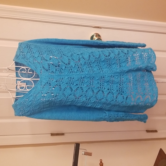 Chico's womens blue sweater - Picture 1 of 6
